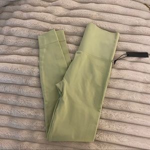 Green set active leggings